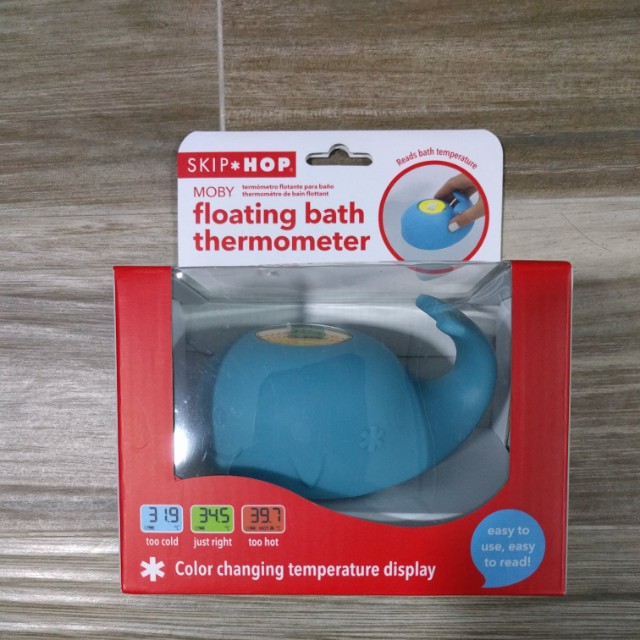 Skip hop moby 2025 floating bath thermometer