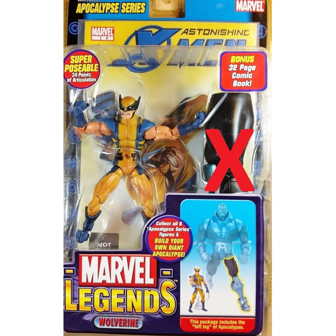 marvel legends wolverine toy biz
