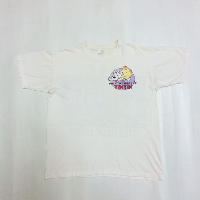 vintage tintin shirt