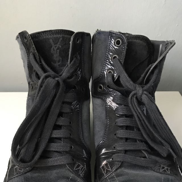 YSL high tops shoe, Men's Fashion 
