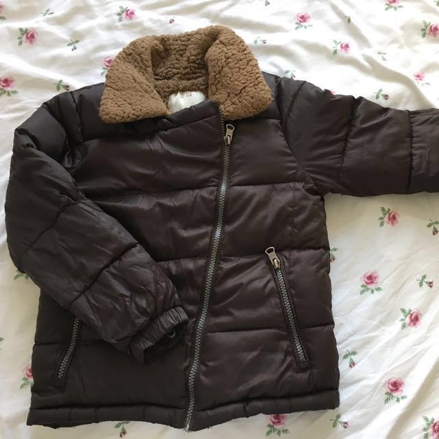 Zara Boys Winter Jacket Babies Kids Apparel On Carou Photo
