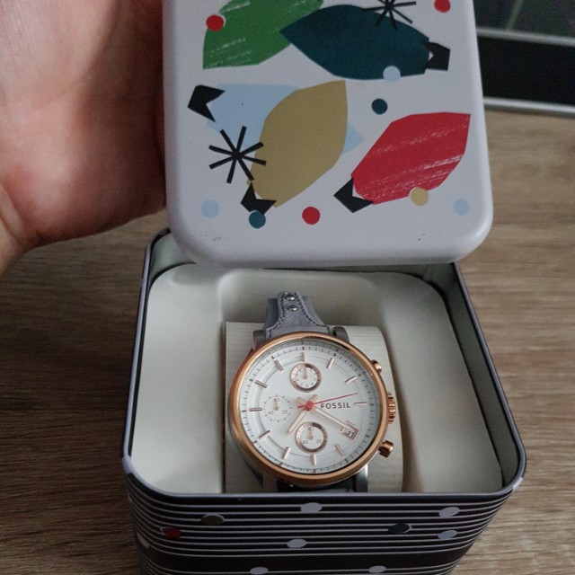BNIB Fossil Original Boyfriend Chronograph Ladies Watch Item No. ES4045