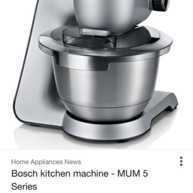 Bosch Kitchen Machine Mum 5 Home Appliances On Carousell