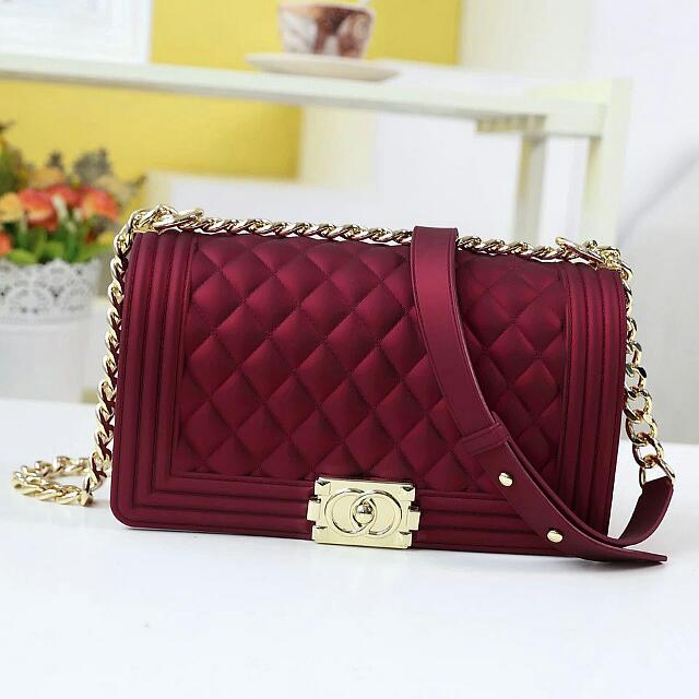 chanel boytoy jelly bag, Women's Fashion, Bags & Wallets, Cross-body Bags  on Carousell
