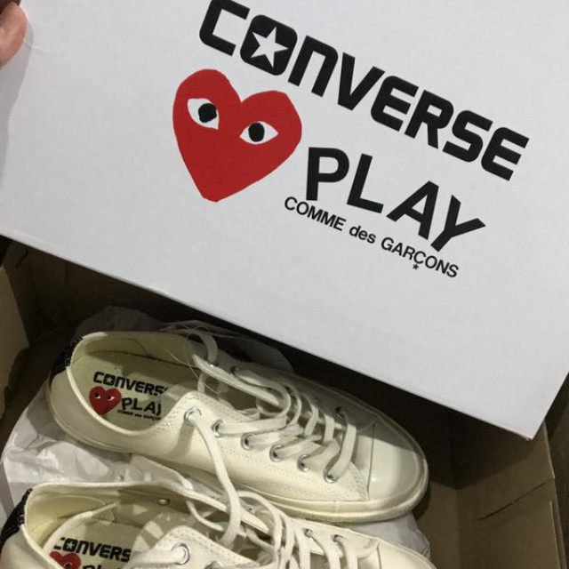 Converse CDG, Men's Fashion, Footwear, Sneakers on Carousell