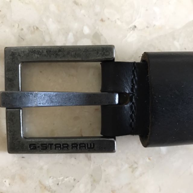 g star leather belt