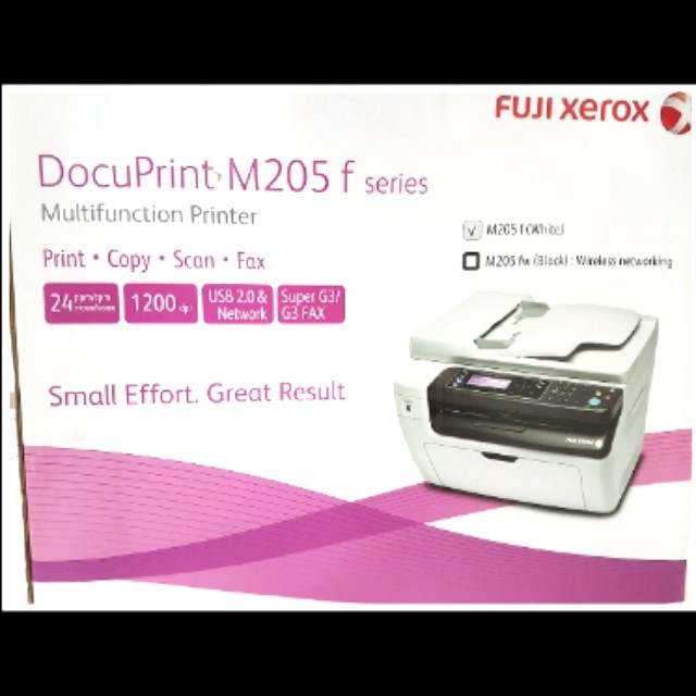 fuji xerox docuprint m205f