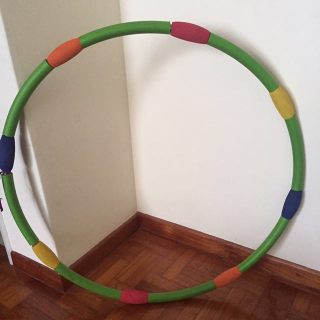 Hula hoop. Very heavy. Metal inside Sports Equipment Exercise Fitness Toning Stretching Accessories on Carousell