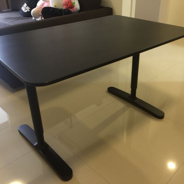 Ikea Adjustable Desk Furniture Tables Chairs On Carousell