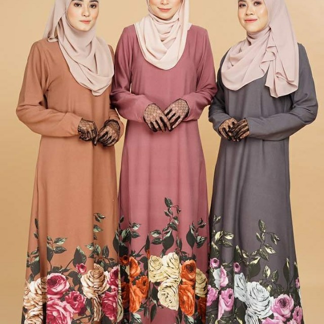 fesyen jubah terkini 2017
