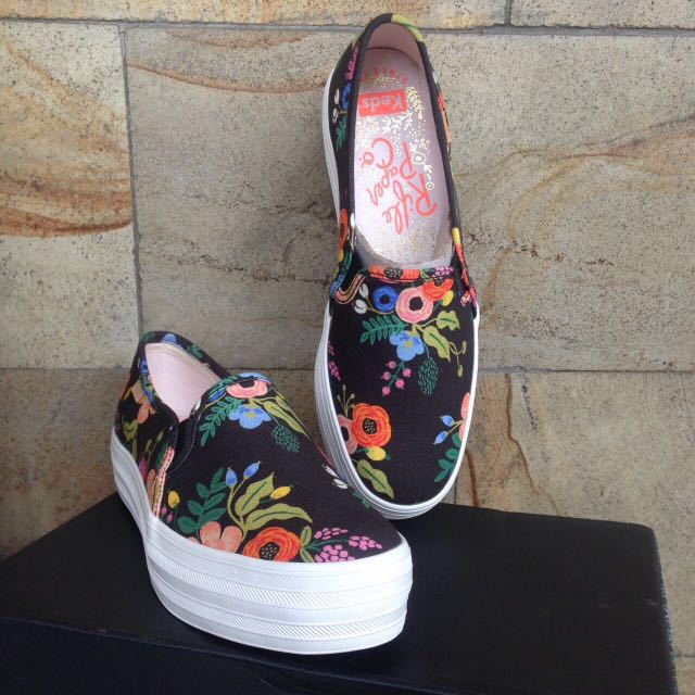 keds triple decker rifle paper