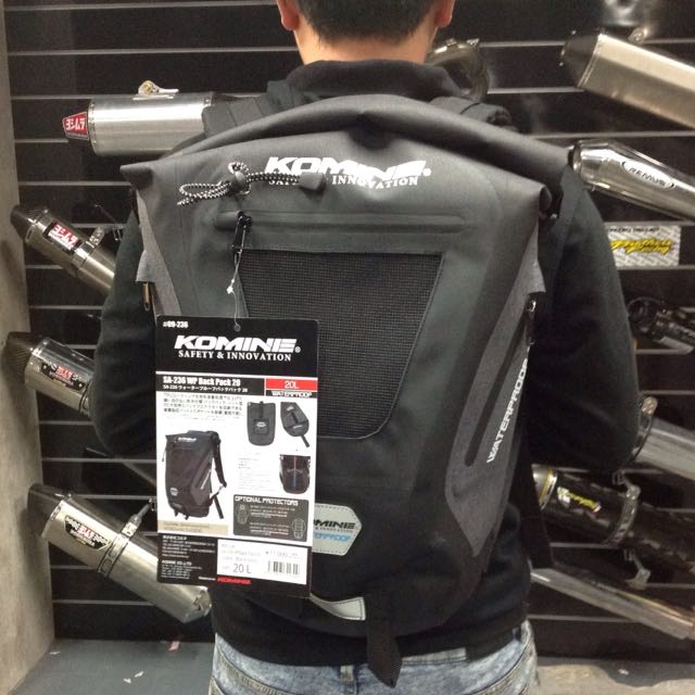 komine waterproof backpack