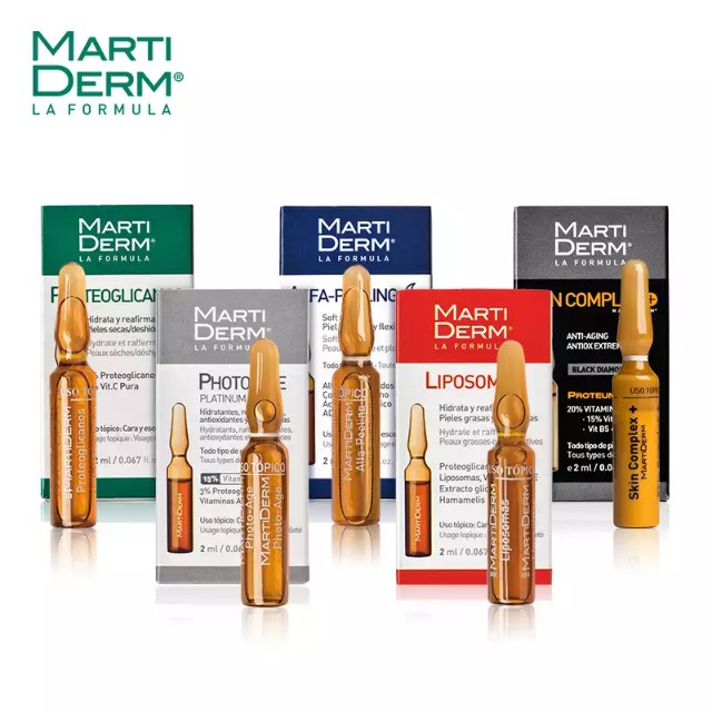 MartiDerm Assorted 6x2ml Ampoules Usual$39, Health & Beauty, Bath ...