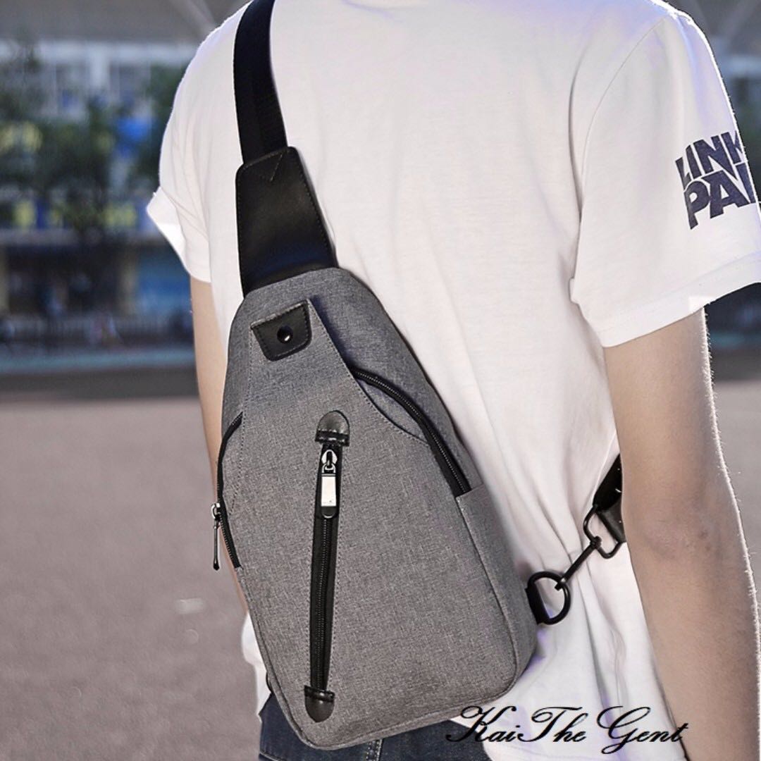men's chest sling bag