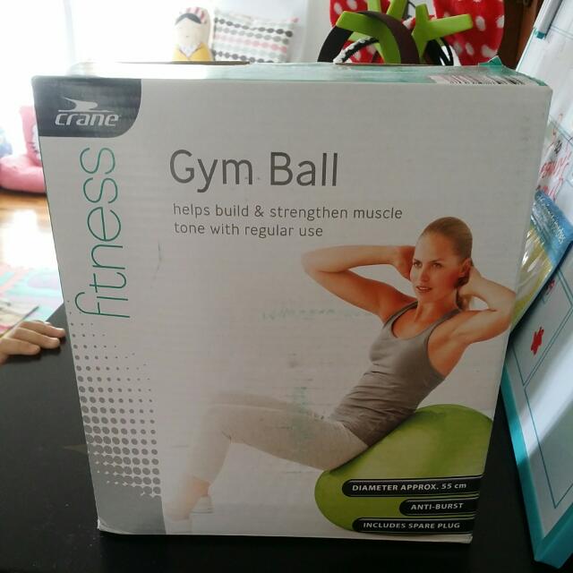 crane gym ball