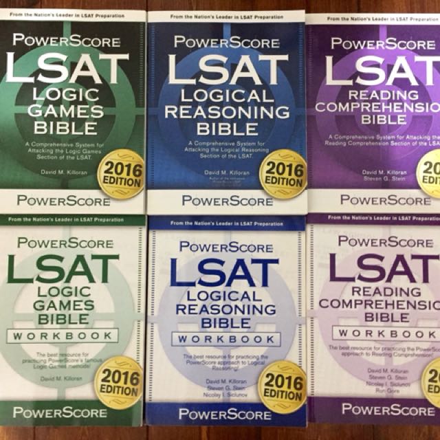 Powerscore Lsat Preparation Bundle Books Stationery Books On