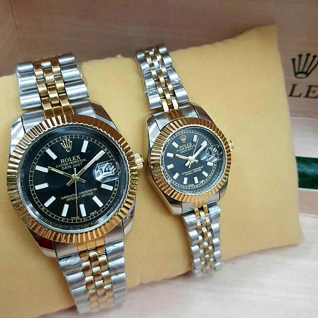rolex his and hers watch set price