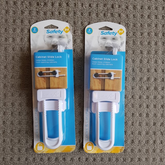 Safety First Cabinet Slide Lock Babies Kids Others On Carousell