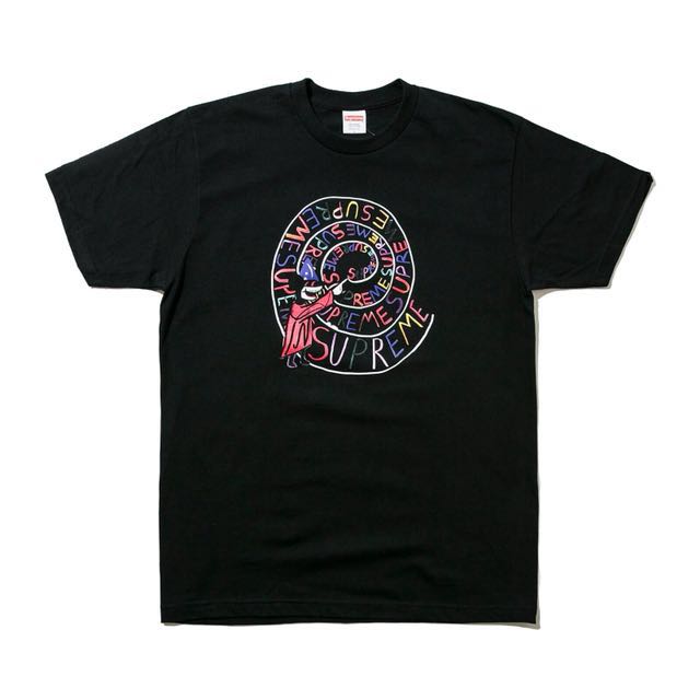Supreme joe roberts swirl tee, Men's 