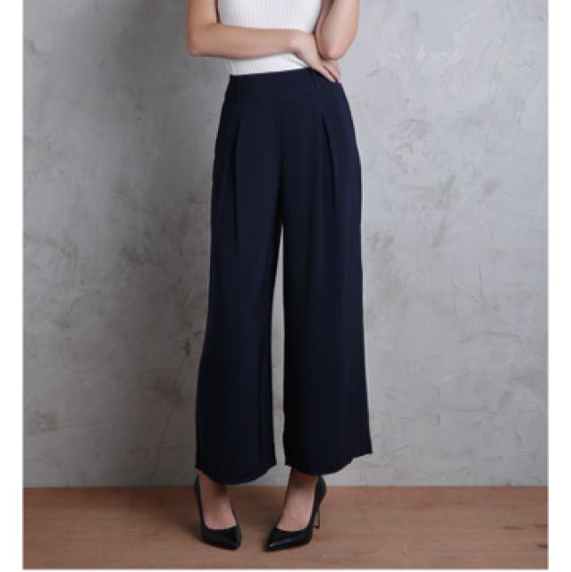 Navy flowy pants Clearance