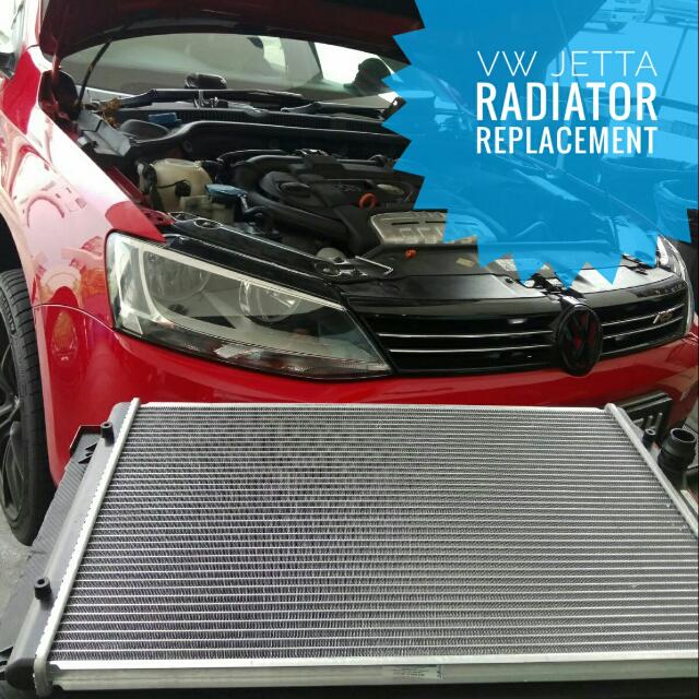 Volkswagen discount jetta radiator
