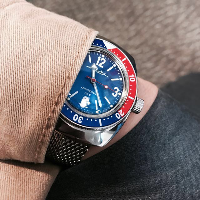vostok amphibia diver