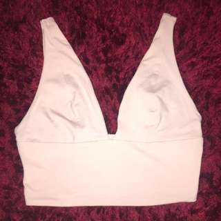 Light Pink Kookai Crop Top