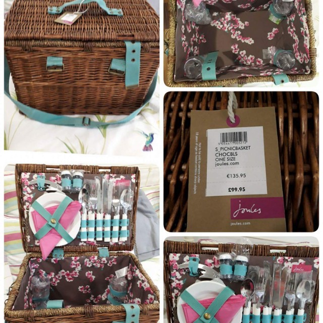 Joules frilly baby changing bag