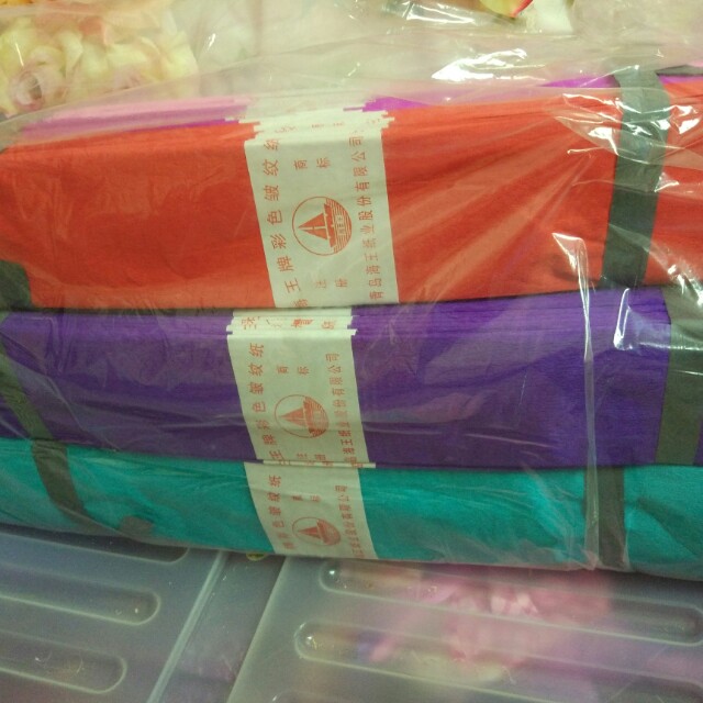 Crepe paper, Hobbies & Toys, Stationery & Craft, Craft Supplies & Tools