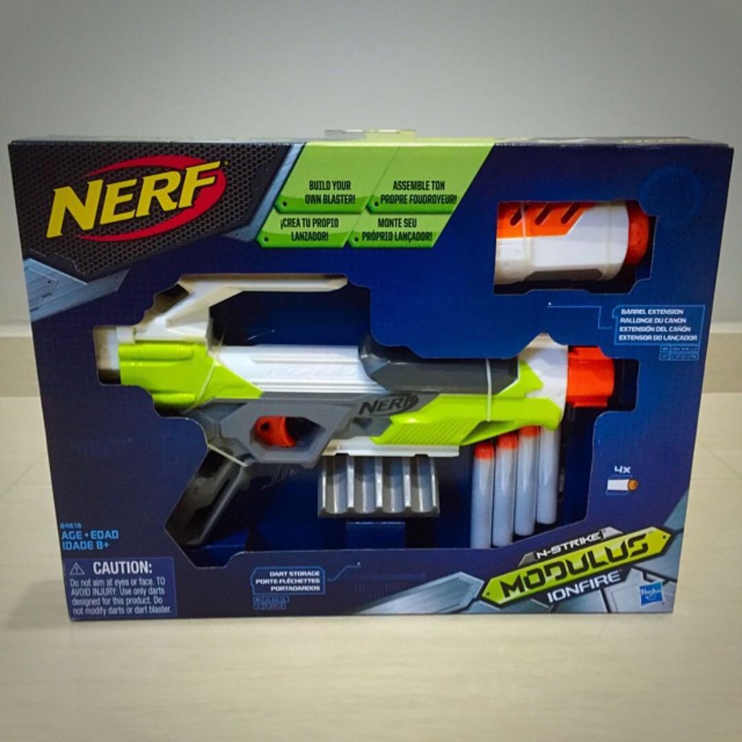 Nerf Ionfire Modulus blaster plus darts 