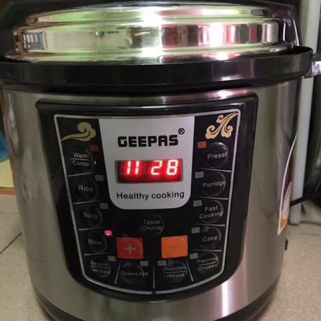 Geepas electric on sale pressure cooker review