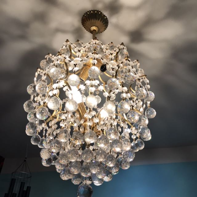 Genuine Crystal Chandelier From Egypt Home Furniture Décor Genuine Crystal Chandelier From Egypt Home Furniture Décor On Carou