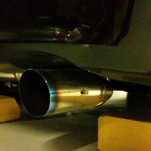 Hks exhaust with cert for lancer ex 2.0, Car Accessories on Carousell