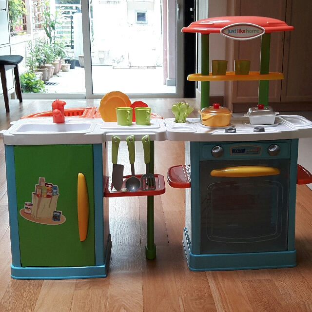 Just like home mix and match kitchen