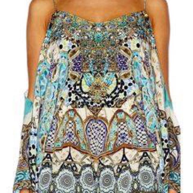 camilla drop shoulder playsuit
