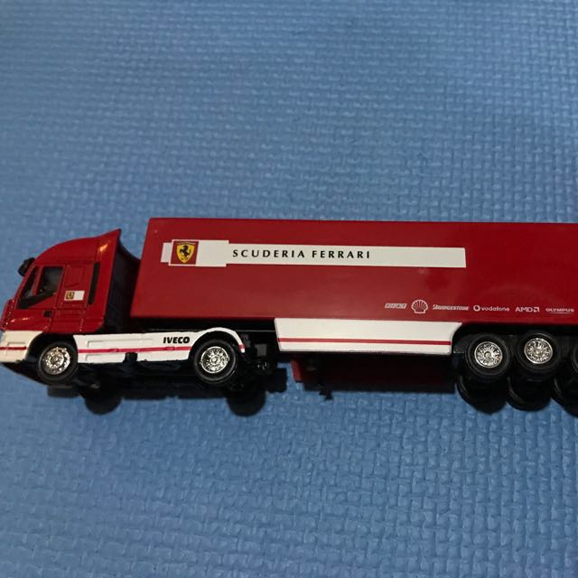 scuderia ferrari truck