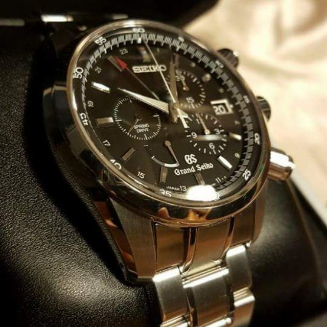 seiko 43mm men's chronograph