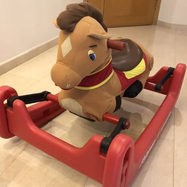 Radio Flyer Rocking Horse, Hobbies & Toys, Toys & Games on Carousell