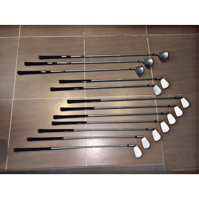 Redback Sport Golf Club Set + Dynatour Golf Bag, Sports Equipment