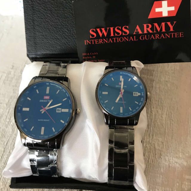Swiss army sales couple watch