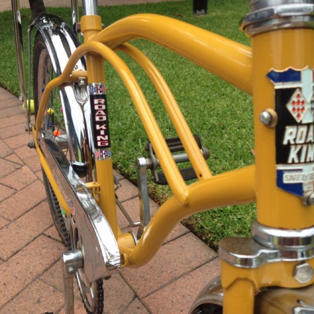 vintage road king bicycle