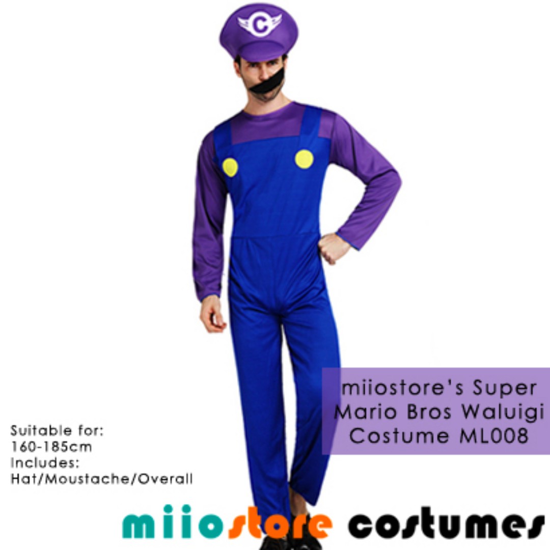 mario costume gloves