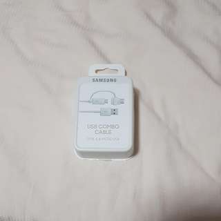 (RESERVED) Samsung Type C & Micro USB charging cable