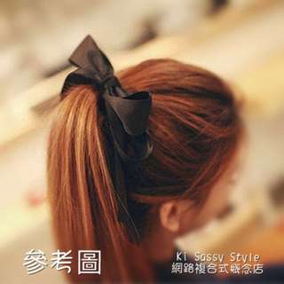 現貨❤️飾品❤️韓妞必備～質感蝴蝶結髮飾(有3色可選～)