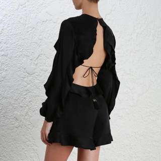 Luxe Range BNWT Lou Winsome Flutter Silk-Satin Playsuit *ZIMMERMANN Style (RRP $255-495)🇦🇺 Luxe Range BNWT Lou Winsome Flutter Silk-Satin Playsuit *ZIMMERMANN Style (RRP $255-495)🇦🇺