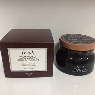 BNIB Fresh Cocoa Body Exfoliant