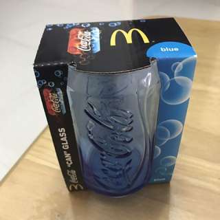 Mcdonalds 2011 Coca Cola Glass (Blue)