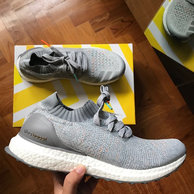 ultra boost uncaged light grey