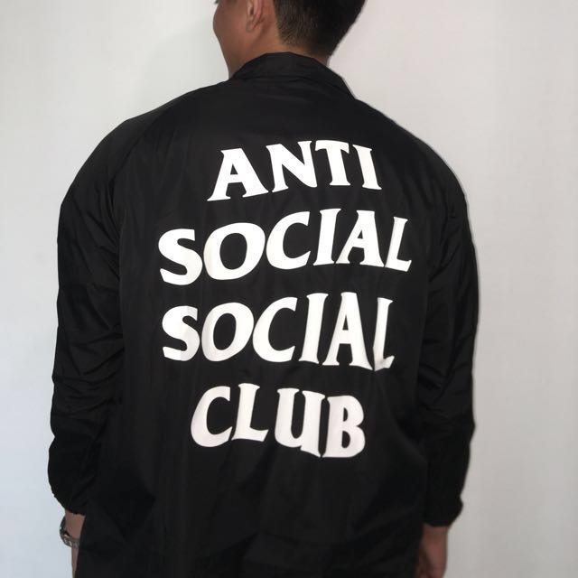 ASSC Never Gonna Give U Up Coach Jacket Men s Fashion Tops Sets Hoodies on Carousell