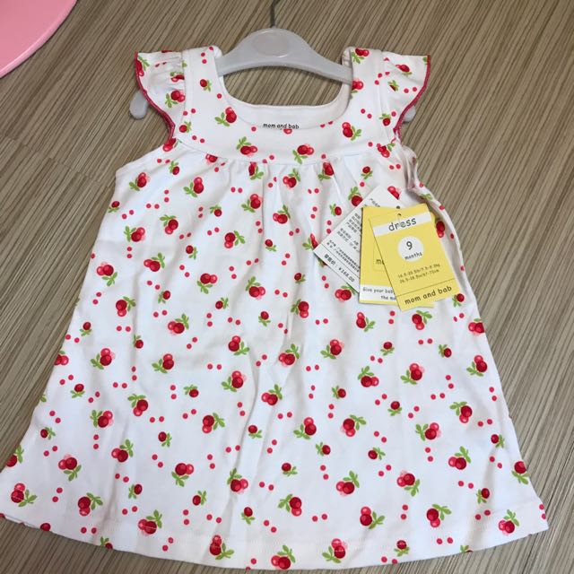 Bnwt Apple Dress For Baby Girl 9 Month Old Babies Kids Girls Apparel On Carousell